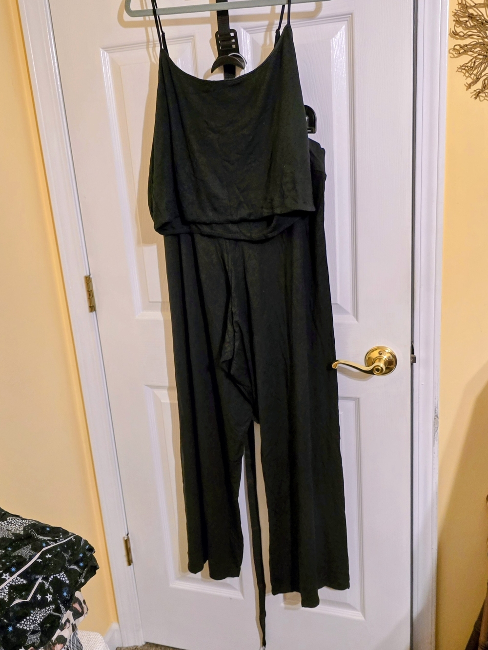 PINK Victoria's Secret Black 3 Piece Tank, Pants & Robe Pajamas